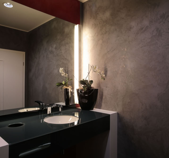 Gäste WC mit W128 im Gaeste WC