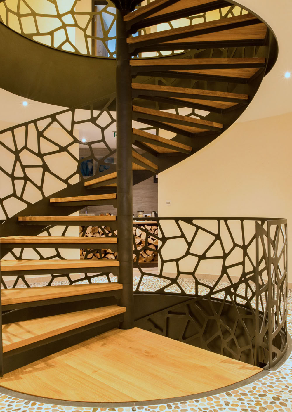 W101 Classic Wände im Treppenhaus