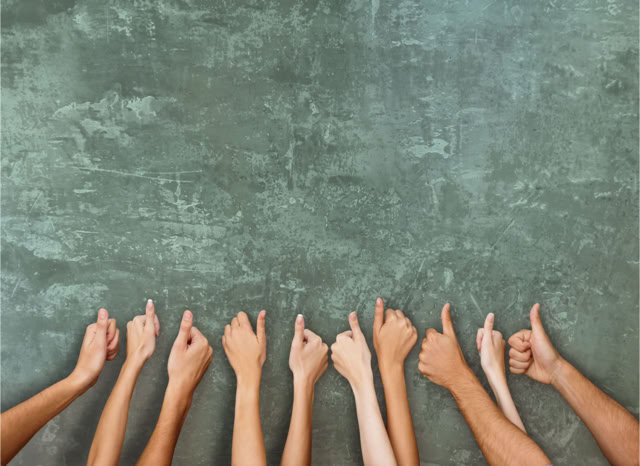 Daumen hoch für glaMUR W Classic