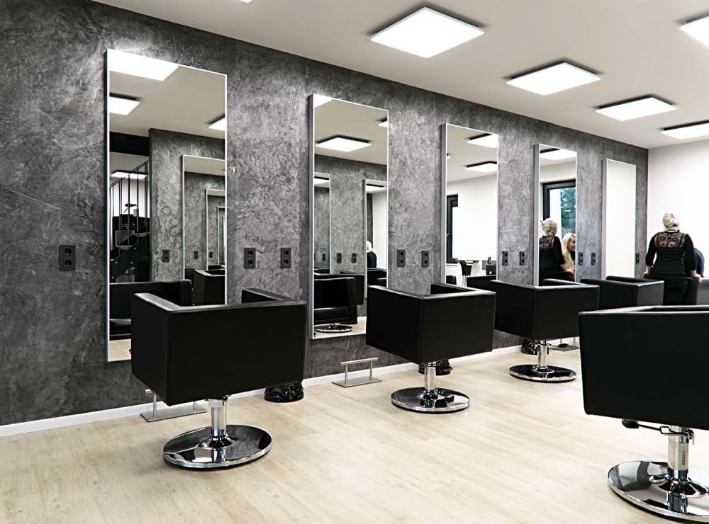 Friseur Wände mit Classic W120