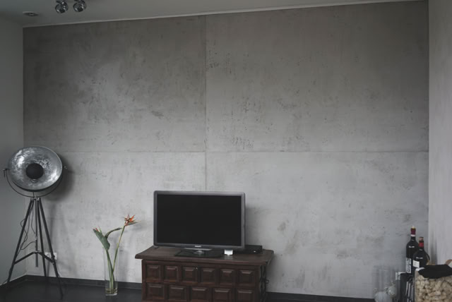 BS 907 Beton Style Mediawand