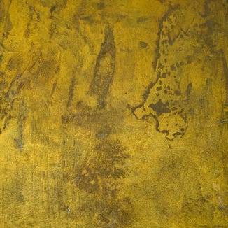 Muster Effektspachtel Messingoptik - Gold mit Rost