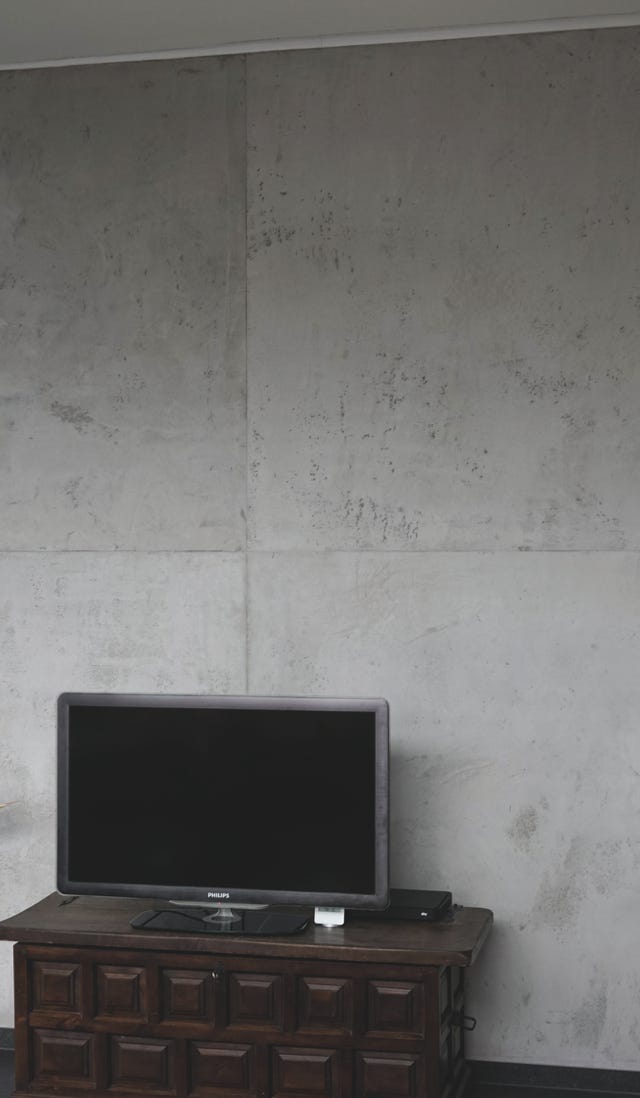 BS 907 Beton Style Mediawand